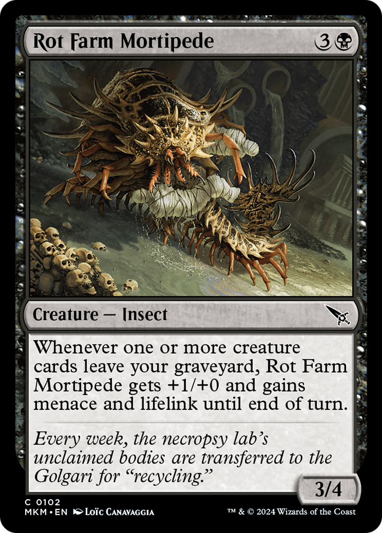 Rot Farm Mortipede Foil