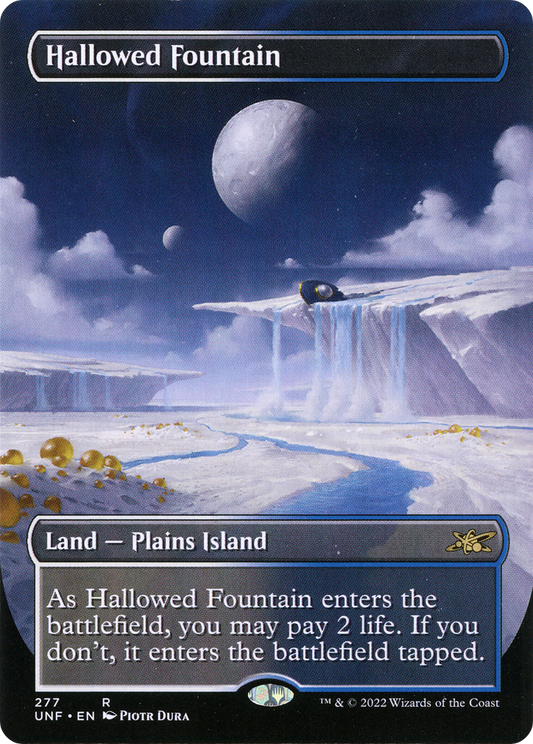 Hallowed Fountain (UNF-277) - Unfinity (Borderless) Foil