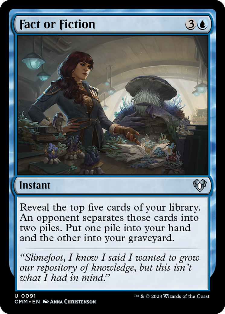 Fact or Fiction (CMM-091) - Commander Masters
