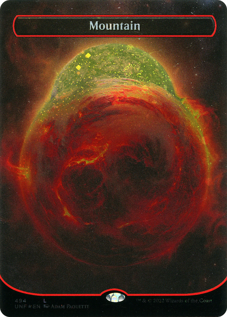 Mountain (Galaxy Planetary Foil)