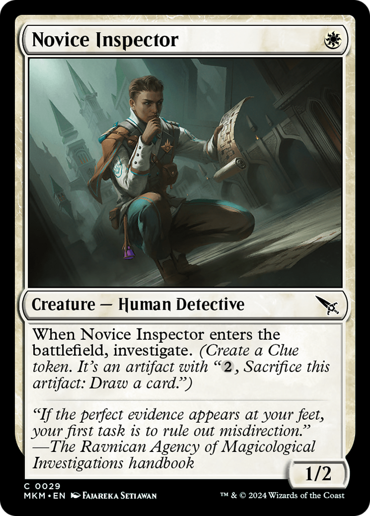 Novice Inspector Foil
