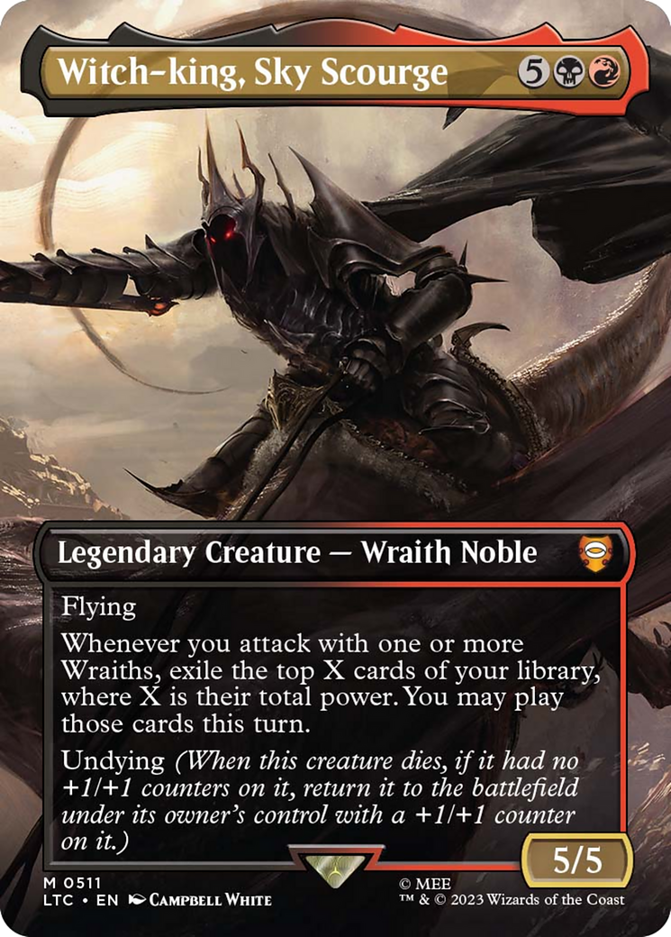 Witch-King Sky Scourge Borderless