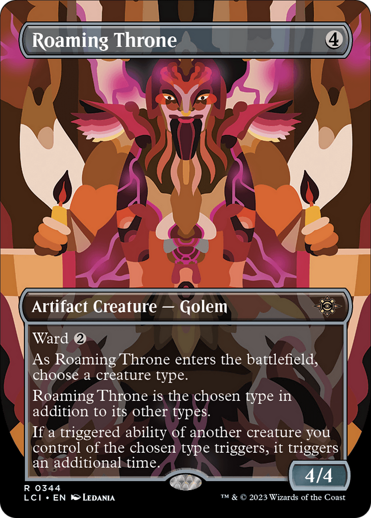 Roaming Throne Borderless Foil