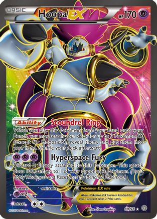 Hoopa EX (89 Full Art) 89/98 - XY Ancient Origins Holofoil