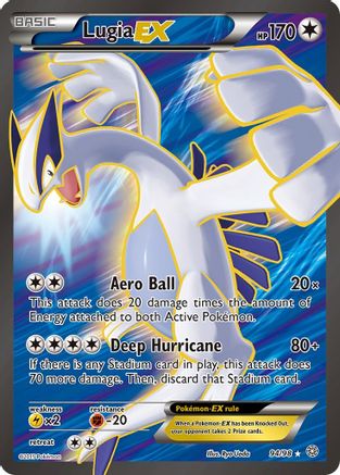 Lugia EX (94 Full Art) 94/98 - XY  Ancient Origins Holofoil