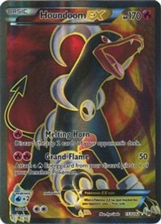 Houndoom EX (Full Art) 153/162 - XY BREAKthrough Holofoil