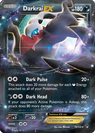 Darkrai EX 74/122 - XY BREAKpoint Holofoil