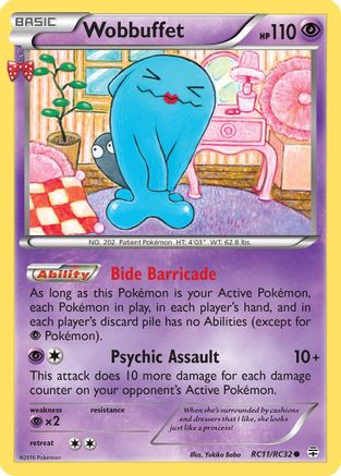Wobbuffet RC11/83 - Generations Radiant Collection