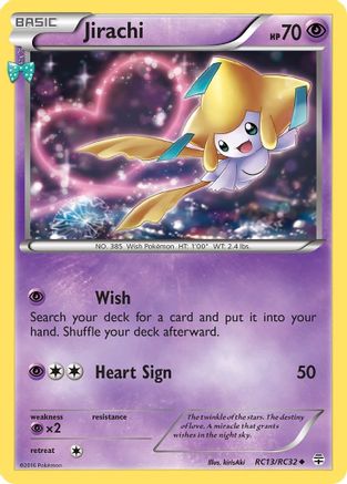 Jirachi RC13/83 - Generations Radiant Collection Holofoil