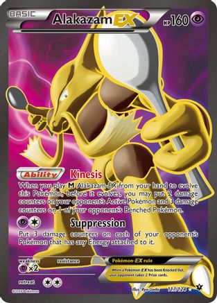 Alakazam EX (Full Art) 117/124 - XY Fates Collide Holofoil
