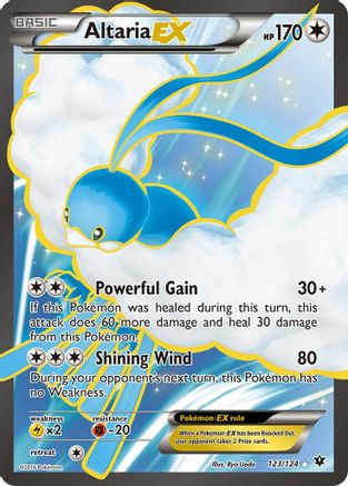Altaria EX (Full Art) 123/124 - XY Fates Collide Holofoil