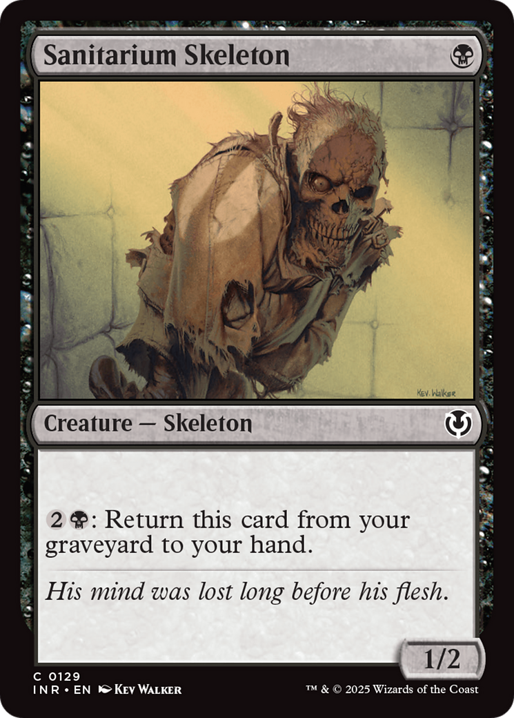 Sanitarium Skeleton (-129) - Innistrad Remastered Foil