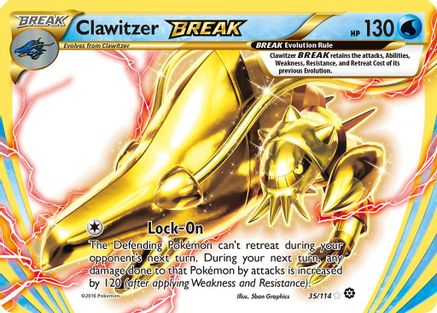 Clawitzer BREAK 35/114 - XY Steam Siege Holofoil