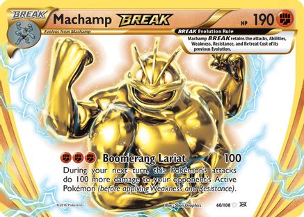 Machamp BREAK 60/108 - XY  Evolutions Holofoil