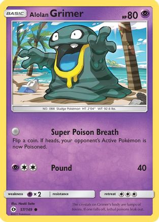 Alolan Grimer 57/149 - SM Base Set