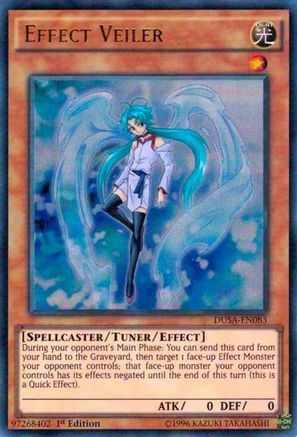 Effect Veiler (DUSA-EN083) - Duelist Saga 1st Edition