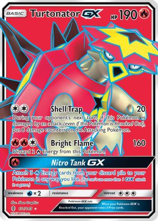 Turtonator GX (Full Art) 131/145 - SM Guardians Rising Holofoil
