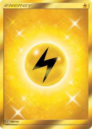 Lightning Energy (Secret) 168/145 - SM Guardians Rising Holofoil