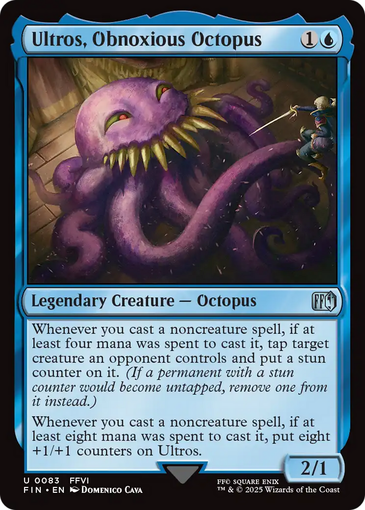 Ultros, Obnoxious Octopus (FIN-083) - FINAL FANTASY Foil