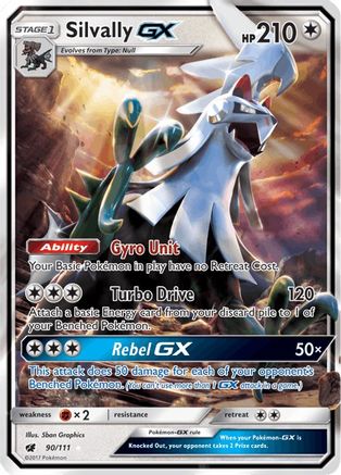 Silvally GX 90/111 - SM Crimson Invasion Holofoil