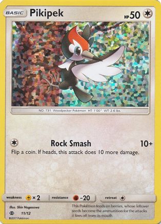 Pikipek - 11/12 11/12 - McDonalds Promos 2017 Holofoil