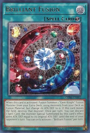 Brilliant Fusion (UTR) (OP06-EN002) - OTS Tournament Pack 6 Unlimited