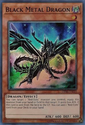 Black Metal Dragon (OP06-EN010) - OTS Tournament Pack 6 Unlimited