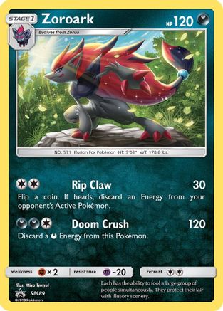 Zoroark - SM89 SM89/248 - SM Promos Holofoil