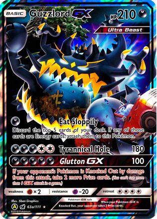 Guzzlord GX - 63a/111 63a/111 - Alternate Art Promos Holofoil