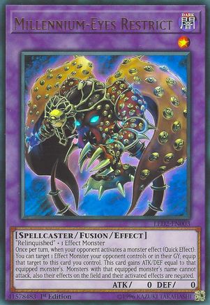 Millennium-Eyes Restrict (LED2-EN003) - Legendary Duelists: Ancient Millennium 1st Edition