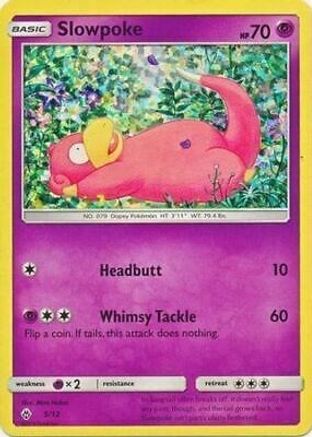 Slowpoke - 5/12 5/12 - McDonalds Promos 2018 Holofoil