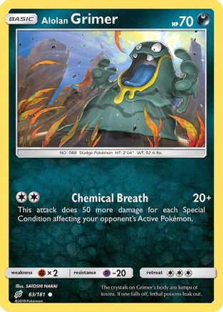 Alolan Grimer 83/181 - SM Team Up Reverse Holofoil