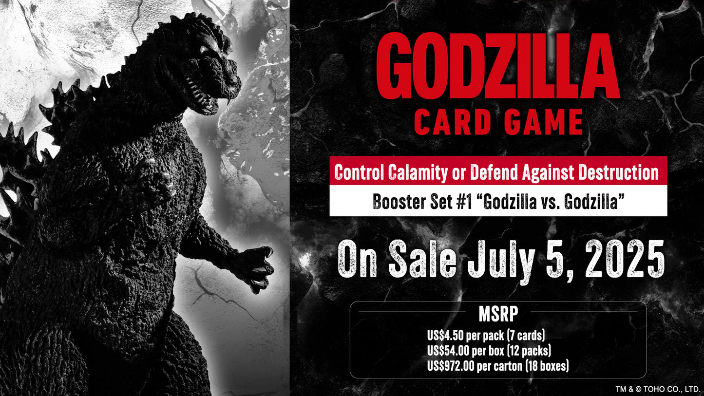 Godzilla TCG - Booster Set #1: Godzilla VS Godzilla