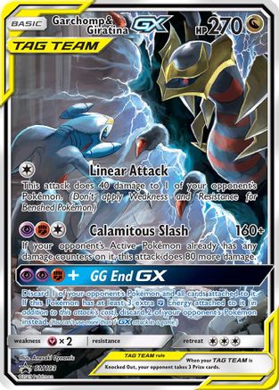 Garchomp & Giratina GX - SM193 SM193/248 - SM Promos Holofoil