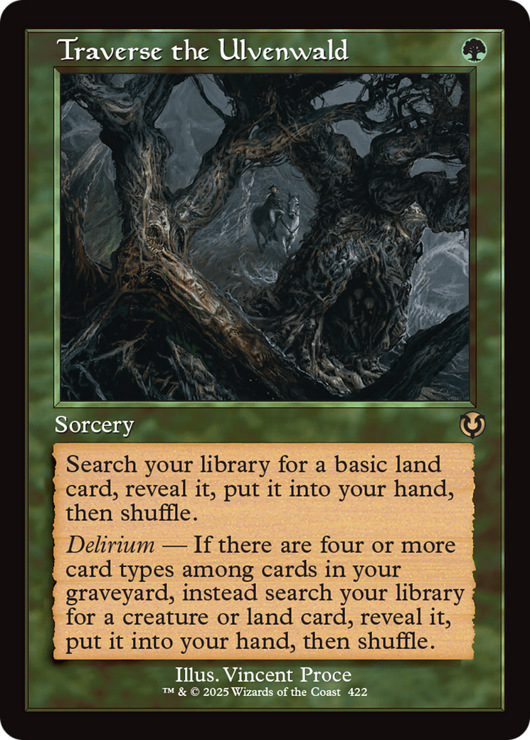 Traverse the Ulvenwald (Retro Frame) (-422) - Innistrad Remastered Foil