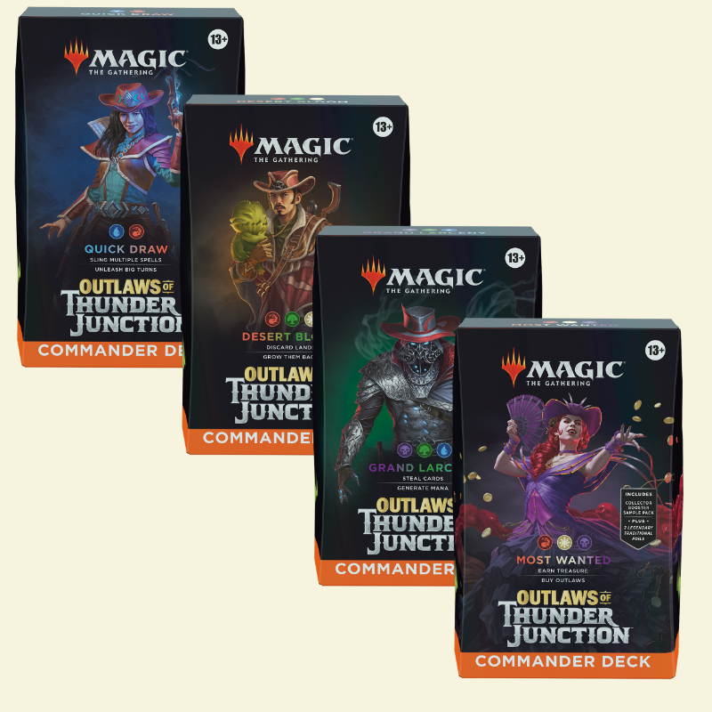 MTG - Outlaws Of Thunder Junction Commander Deck Set