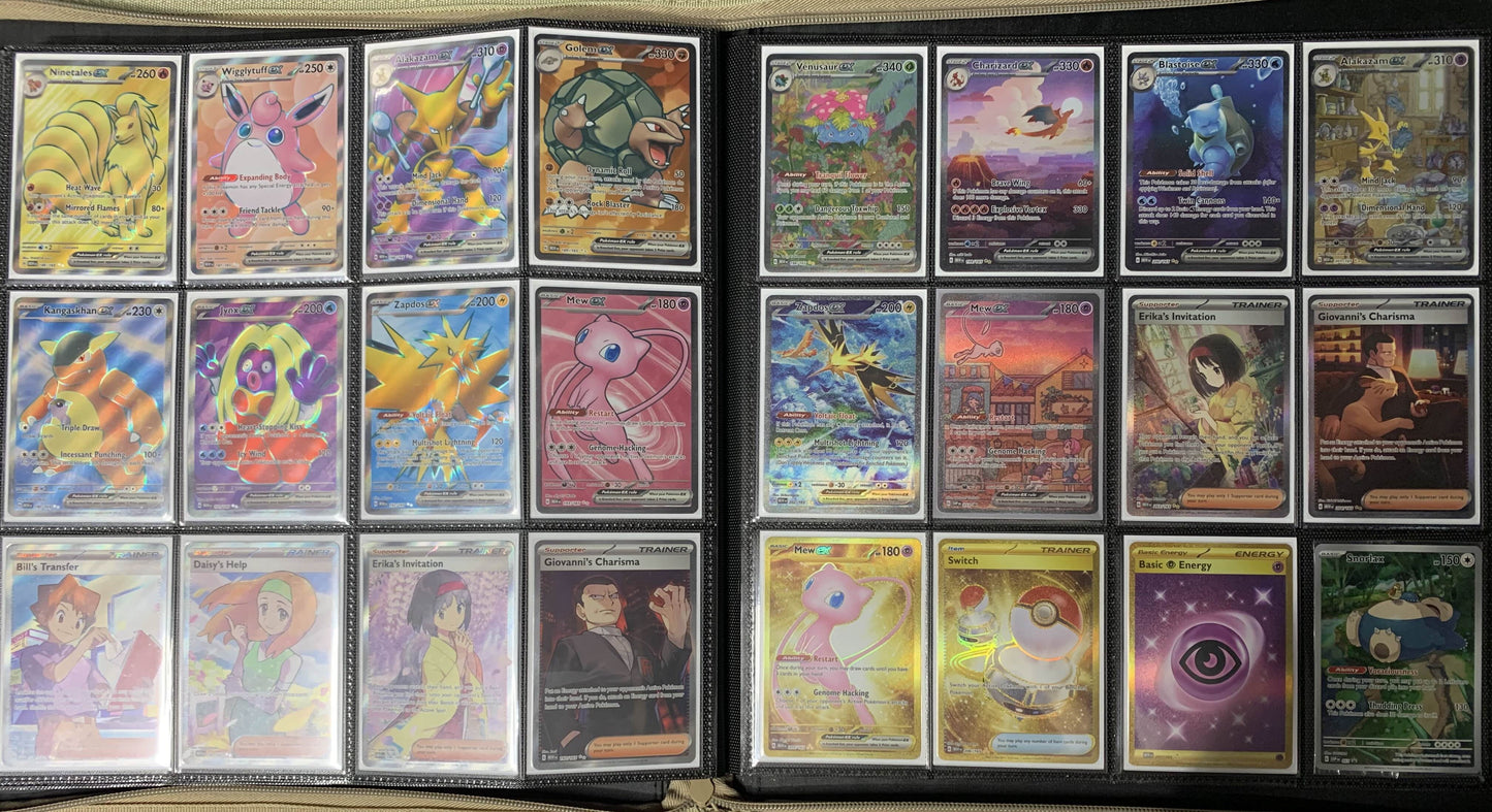Pokemon - English Scarlet & Violet 151 Master Set Binder