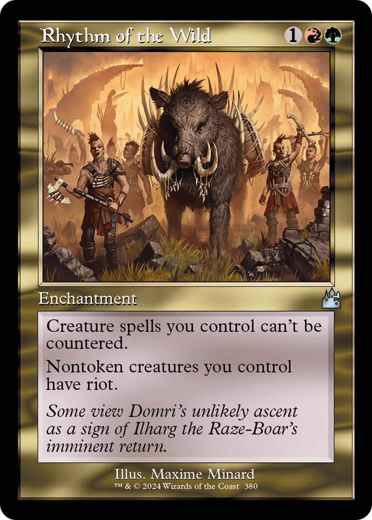 Rhythm of the Wild Retroframe Foil