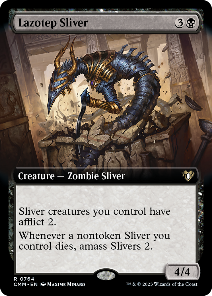 Lazotep Sliver (CMM-764) - Commander Masters: (Extended Art)