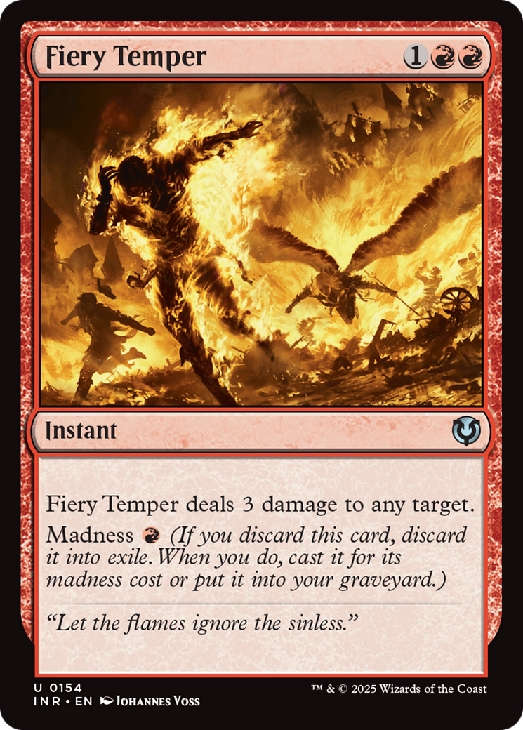 Fiery Temper (-154) - Innistrad Remastered