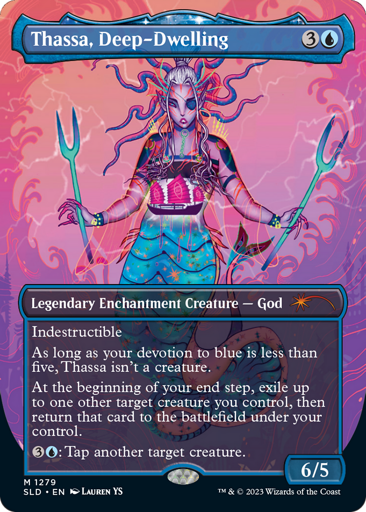 Thassa, Deep-Dwelling (Secret Lair Foil)