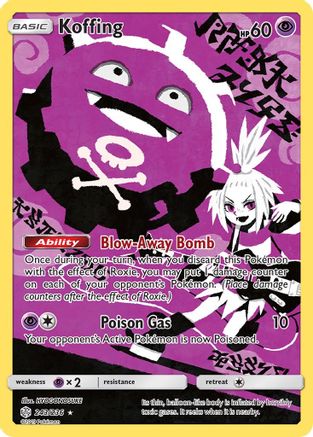 Koffing (Secret) 243/236 - SM Cosmic Eclipse Holofoil