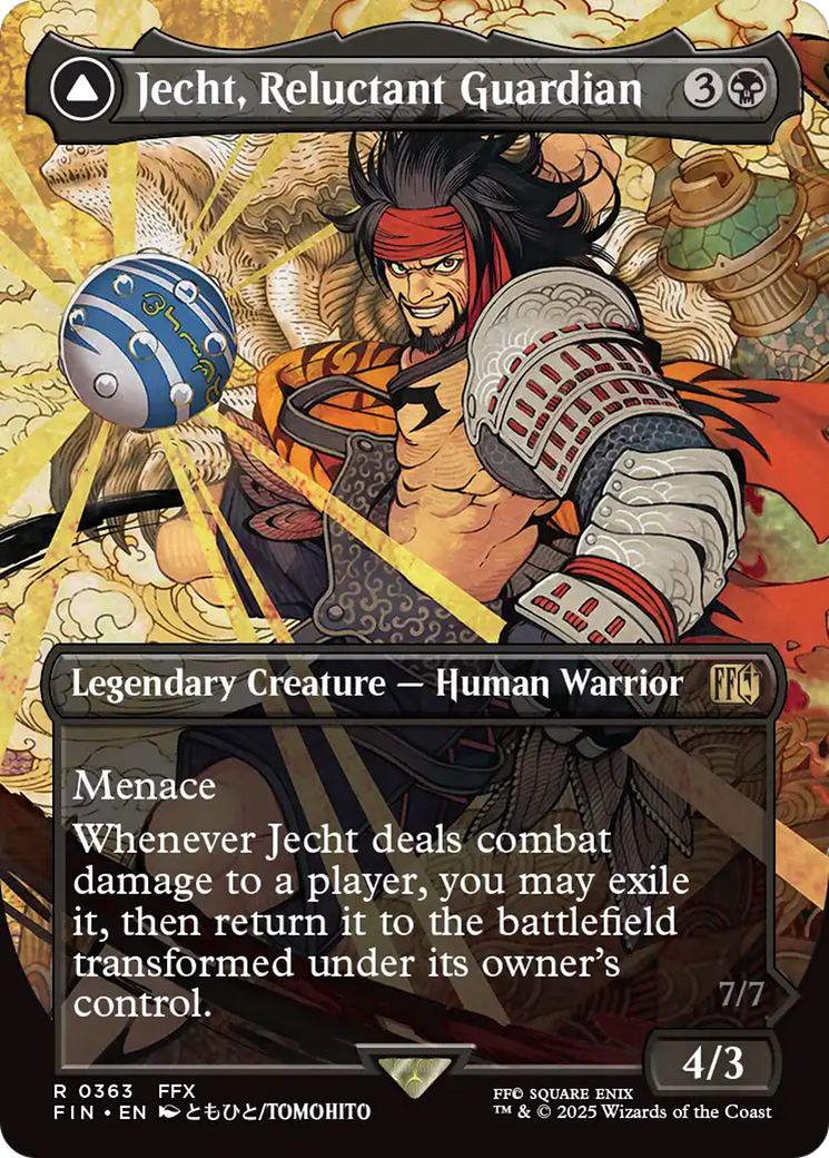 Jecht, Reluctant Guardian (Borderless) (FIN-363) - FINAL FANTASY