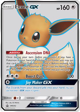 Eevee GX - SM242 SM242/248 - SM Promos Holofoil