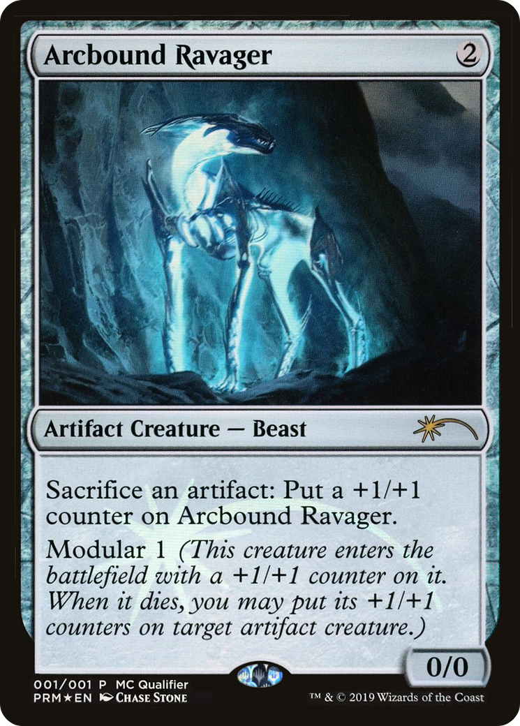 Arcbound Ravager (WMCQ-2019) - Pro Tour Promos Foil