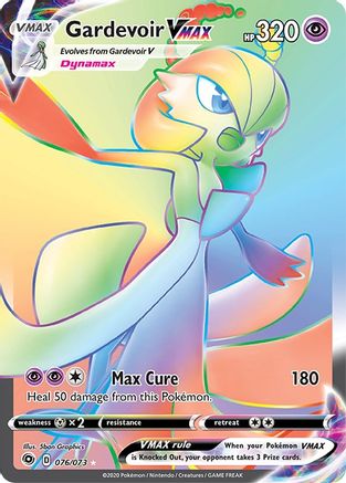 Gardevoir VMAX (Secret) 76/73 - Champions Path Holofoil