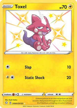 Toxel SV041/122 - Shining Fates Shiny Vault Holofoil