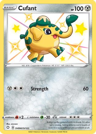 Cufant SV090/122 - Shining Fates Shiny Vault Holofoil