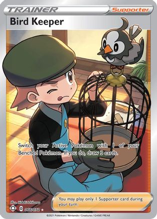 Bird Keeper (Full Art) 66/72 - Shining Fates Holofoil