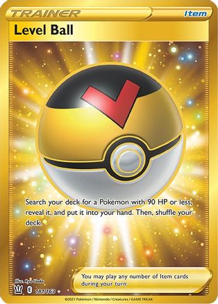 Level Ball (Secret) 181/163 - SWSH05 Battle Styles Holofoil